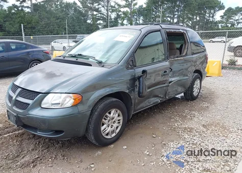 2002 Dodge Caravan Sport из США, поврежденный, VIN 1B4GP45332B603615